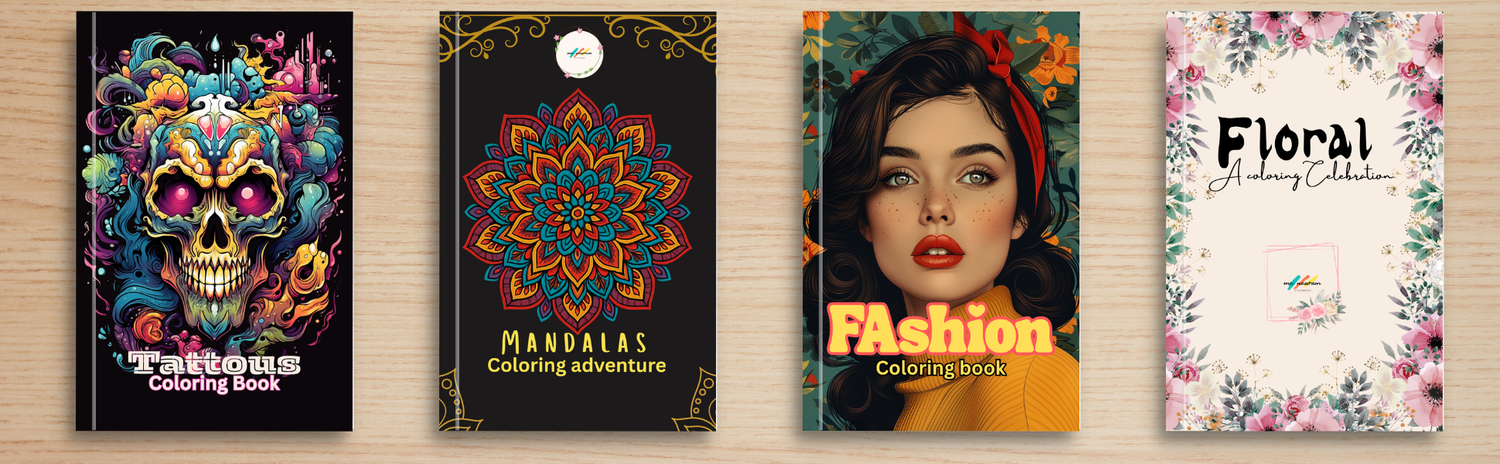 كتب التلوين الخاصة بالكبار