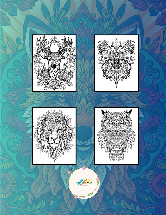 Animal Mandalas